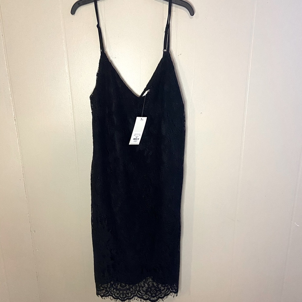 Little Black Lace Dress XS NEW WITH TAGS